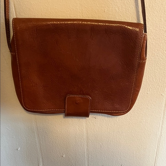 Furla vintage Tan Leather Shoulder Bag - Picture 4 of 11